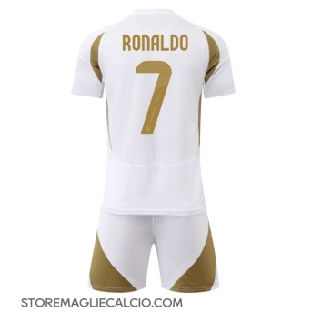 Al-Nassr Cristiano Ronaldo #7 Maglia Gara Terza Repliche 2024-25 Bambino